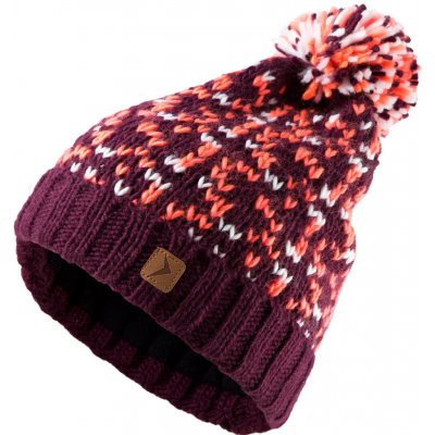 Outhorn dámská zimní čepice HOZ17-CAD612 Claret – Hledejceny.cz
