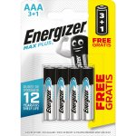 Energizer MAX PLUS AAA 4ks 7638900423051 – Zboží Mobilmania