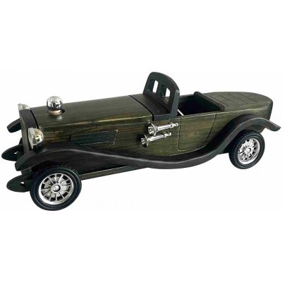 Dřevěný Oldtimer s láhví 200 ml - zelený – Hledejceny.cz