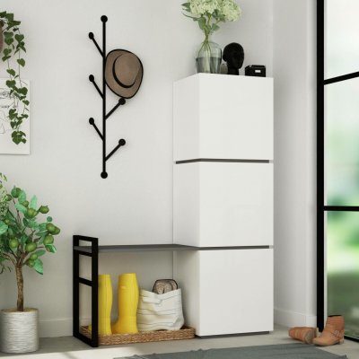 3kraft MELLO bílá/antracit – Hledejceny.cz