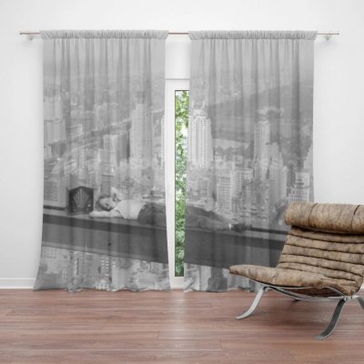 Sablio Závěs Zedník na traverze: 2ks 140x250cm – Hledejceny.cz