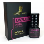Luxury Lashes UV Lepidlo Růžové 5 ml – Zboží Dáma