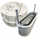 Česká nádrž Samonosný septik s pískovým filtrem pro 5 osob (4-5 EO) – Hledejceny.cz