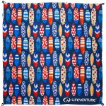 Lifeventure Picnic Blanket z mikrovlákna 150x150cm surfboards – Zboží Dáma