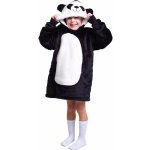 Cozy Noxxiez CH306 Panda hřejivá televizní mikinová deka s kapucí – Hledejceny.cz