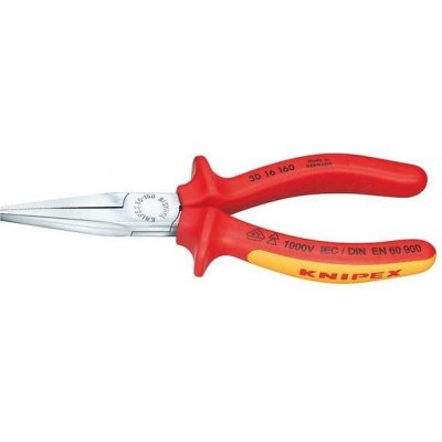 Knipex 30 16 160 Ploché kleště typu Langbeck 160 mm - 1000V – Zboží Mobilmania