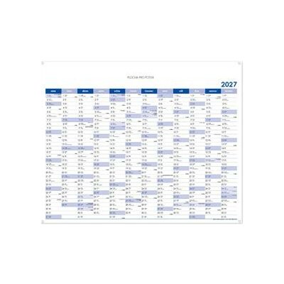 Nástěnný Plánovací mapa CZ s očky na zavěšení 100 x 80 cm modrá 2027 – Hledejceny.cz