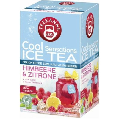 Teekanne Cool Ice Tea Himbeere Zitrone 18 x 2,5 g – Zbozi.Blesk.cz