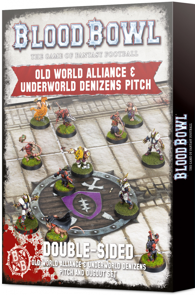GW Warhammer Old World Alliance & Underworld Denizens Pitch and Dugout Set