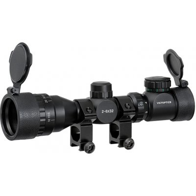 Vector Optics Optika Victoptic 2-6 x 32 AOE Black – Zboží Mobilmania
