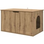 VidaXL Kočičí dům Sonoma 85 x 55 x 50,5 cm – Hledejceny.cz