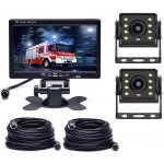 PODOFO Parkovací systém TRUCK A1510, 2x 8IR LED kamera s 7" LCD displejem na palubku | Zboží Auto