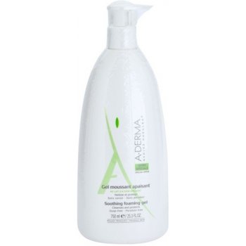 A-Derma Original Care pěnivý gel pro citlivou pokožku 750 ml