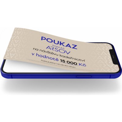 Tomas Arsov Elektronický dárkový poukaz na kadeřnické služby 15 000,- Hodnota: 3 000,- – Zboží Dáma