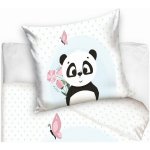 Carbotex Roztomilá Panda bavlněné povlečení 100x135 40x60 – Zboží Dáma
