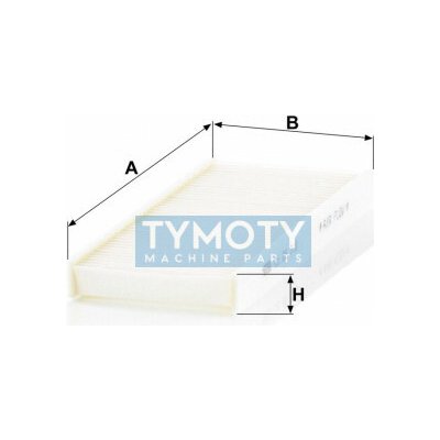MANN CU 25 010-2 kabinový (pylový) filtr – Hledejceny.cz