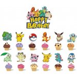 Zápich do dortu a muffinů 13ks Pokémon Cakesicq – Zbozi.Blesk.cz