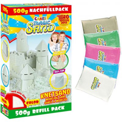 CRAZE Magický písek Magic sand 500g ŠEDÁ – Zboží Mobilmania