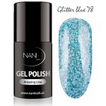 NANI Gel lak Amazing line Glitter Blue 5 ml – Zboží Dáma