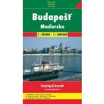 Plán města Budapešť + Maďarsko 1:20 000/1:500 000 – Hledejceny.cz