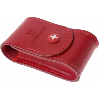 Victorinox Pouzdro na nůž kožené červené 4.0521.1 – Zboží Mobilmania