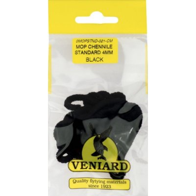 Veniard Šenylka Mop Chenille Standard Black 4mm – Hledejceny.cz