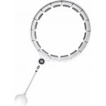 Trizand 25254 Masážní obruč Hula Hoop se závažím, bílá – Zboží Dáma
