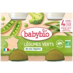 Babybio Zelená zelenina 2 x 130 g – Zboží Dáma