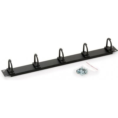 Triton RAX-VP-X13-A1 - 19‘‘ vyvazovací panel 1U 5x háček malý černý 321013 – Sleviste.cz