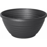 NOHEL GARDEN GLORIA Žardinka plastová antracit pr. 30 x 12 cm 59530an – Zboží Dáma