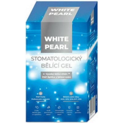 White Pearl System PAP Whitening stomatologický bělicí gel 2x 40 ml – Zboží Mobilmania