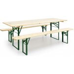 HTI Pivní set skládací 220 x 70 x 3 cm Farblos – Hledejceny.cz
