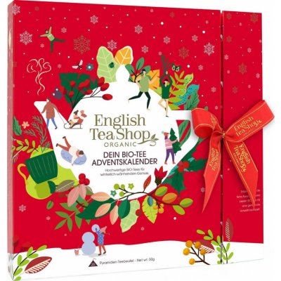 Weltbild Adventní kalendář Kniha s BIO čaji English Tea Shop 25 pyramidek – Zboží Dáma