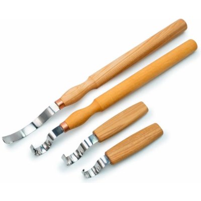 BeaverCraft řezbářská sada Hook Knife Set of 4 Tools – Zboží Mobilmania