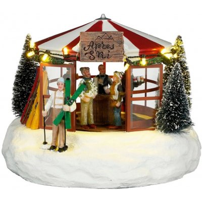 Luville Collectables Vánoční LED dekorace ""Après Ski Bar"" 20 x 19 x 15 cm – Hledejceny.cz