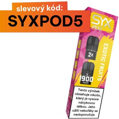 Syx Pod Exotic Fruits 16,5 mg – Hledejceny.cz