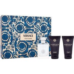 Versace Pour Homme 2: EDT 50 ml + sprchový gel 50 ml + balzám po holení 50 ml