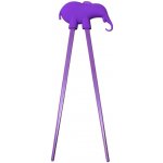 Fuzhou Westhonest Dětské jídelní hůlky Elephant fialová – Sleviste.cz