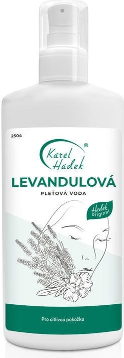 Karel Hadek Levandulová pleťová voda 200 ml od 156 Kč - Heureka.cz