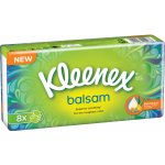 Kleenex Balsam papírové kapesníčky fresh Hanks mentol 4-vrstvé 8 x 9 ks – Zbozi.Blesk.cz