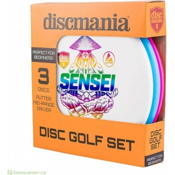 Discgolfová sada Discmania Active (putter, midrange, driver)