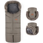 Petite&Mars Set zimní 4v1 Arctic Furry Mocha Mousse – Zboží Dáma