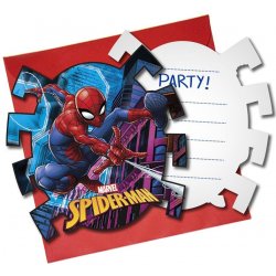 Spiderman pozvánky na narozeniny Procos
