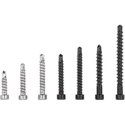 Odolné systémové nerezové vruty UNIA1 - 4,2 x 22 mm – 200 ks – Hledejceny.cz