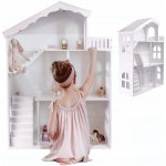 Ikonka LULILO regál na hračky domeček knihovna 2v1 CALLA 116cm XXL – Zboží Dáma