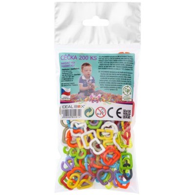 Ideal Box Céčka 200 ks barevný mix mix mnoha tvarů – Hledejceny.cz