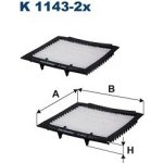 Filtr, vzduch v interiéru FILTRON K 1143-2x – Hledejceny.cz