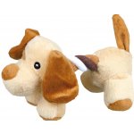 Trixie Plyšový pejsek/slon s bavlněnou šňůrou 17 cm – Hledejceny.cz