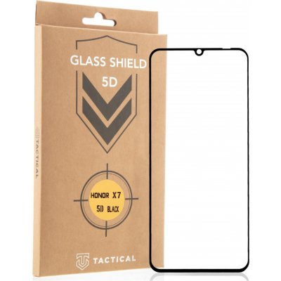 Tactical Glass Shield 5D sklo pro Honor X7 Black 8596311182785 – Zboží Mobilmania