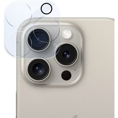 Epico ochranné sklo na čočky fotoaparátu pro iPhone 15 Pro/15 Pro Max 81312151000001